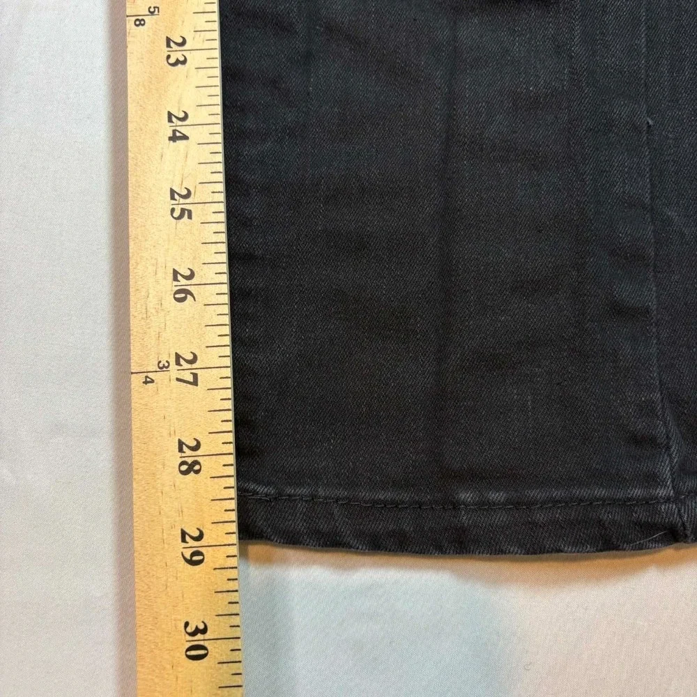 Levis 512 Mens Slim Taper Black Denim Jeans 36x32 W36 L32 Stretch Pants